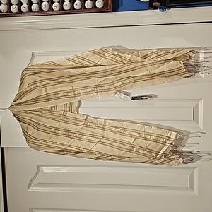 NWT Gold Shimmer Scarf/wrap
